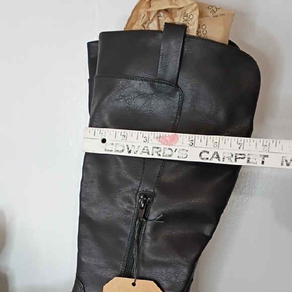 Frye and Co. Womens Giovanna Stacked Heel Riding Knee High Boots Women's 8.5 - Picture 5 of 8